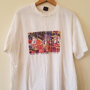 New York 1 Collection Times Square Short Sleeve Tee XL